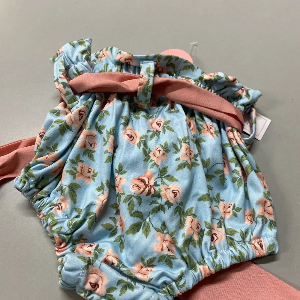 Bailey’s Blossoms Blue and Pink Diaper Covers sizes for Stylish Accessories